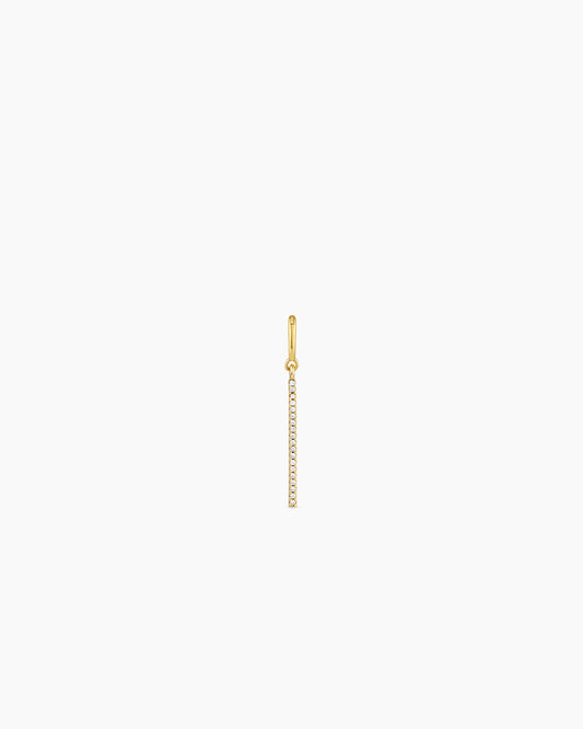 Shimmer Bar Parker Charm || option::18K Gold Plated