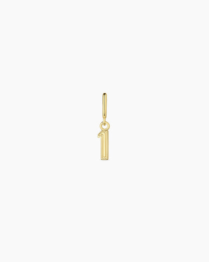 Varsity Sports Parker Charm || option::18K Gold Plated, 1