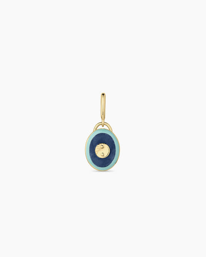 Power Gemstone Balance Parker Charm || option::18K Gold Plated