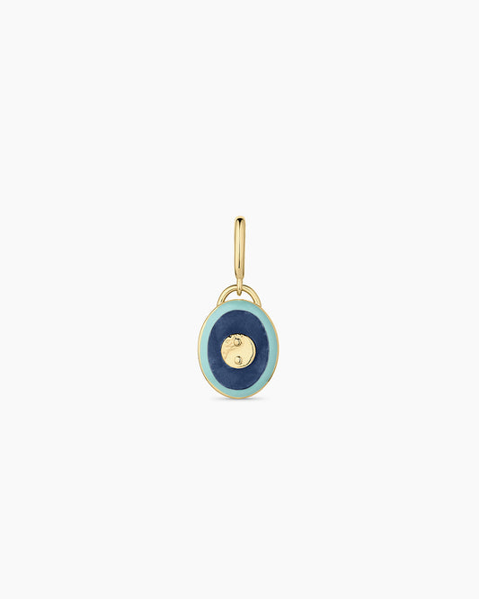 Power Gemstone Balance Parker Charm || option::18K Gold Plated