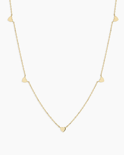 14K Gold Amour Necklace || option::14K Solid Gold