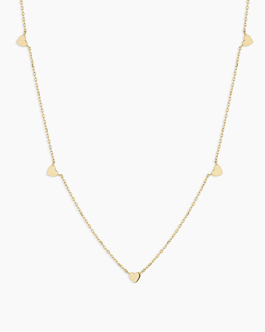 14K Gold Amour Necklace || option::14K Solid Gold