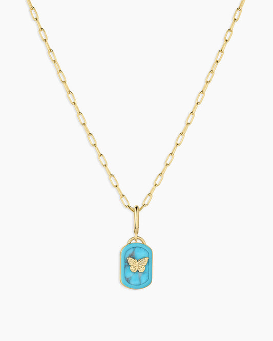 Power Gemstone Parker Charm Necklace Healing