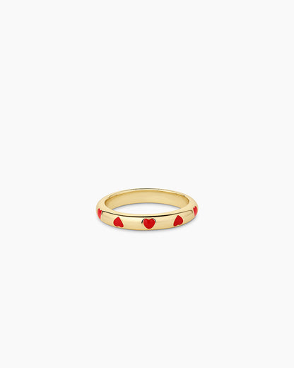 Amour Helium Heart Ring || option::18K Gold Plated
