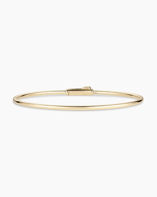14K Gold Everyday Cuff || option::14K Solid Gold, 6.5 in.