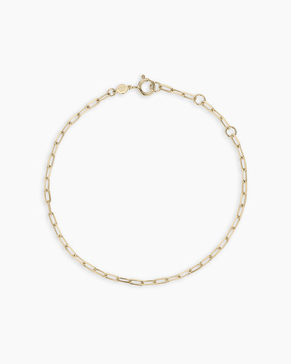 14K Gold Micro Mini Parker Bracelet || option::14K Solid Gold