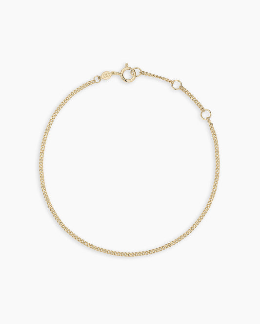 14K Gold Wilder Mini Bracelet || option::14K Solid Gold