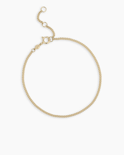 14K Gold Wilder Mini Bracelet || option::14K Solid Gold