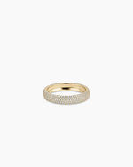 Diamond Paseo Statement Eternity Ring || option::14K Solid Gold