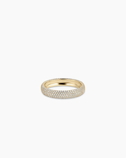 Diamond Paseo Statement Eternity Ring || option::14K Solid Gold