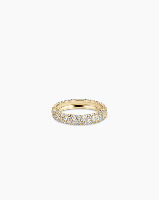 Diamond Paseo Statement Eternity Ring || option::14K Solid Gold