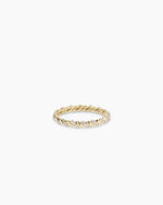Diamond Crew Ring || option::14K Solid Gold