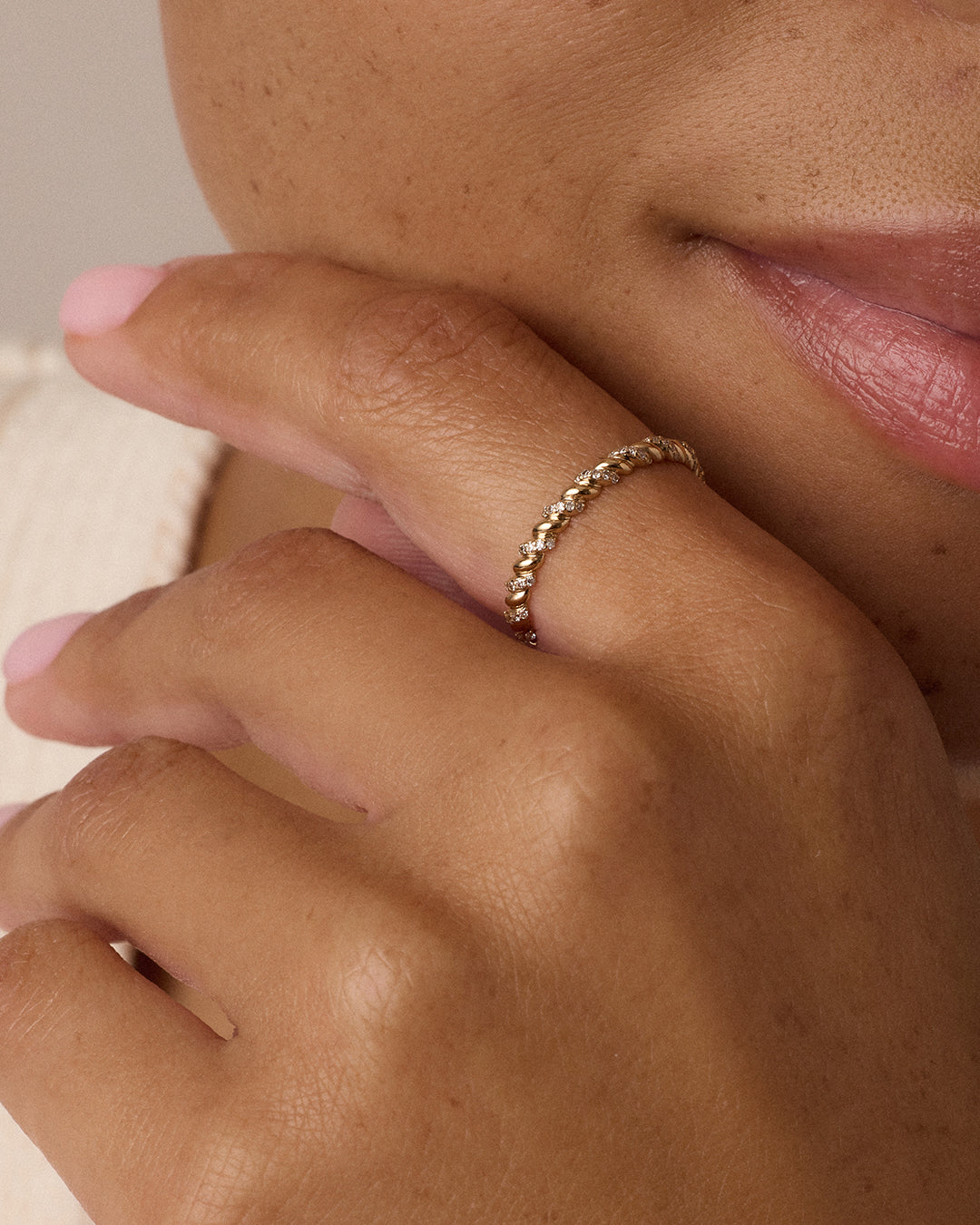 Diamond Crew Ring