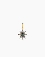 Vintage Burst Parker Charm || option::18K Gold Plated