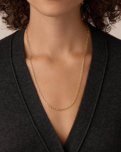 Florence Necklace || option::18K Gold Plated