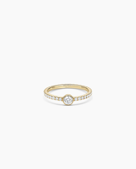 Lab Grown Diamond Circle Eternity Ring || option::14K Solid Gold