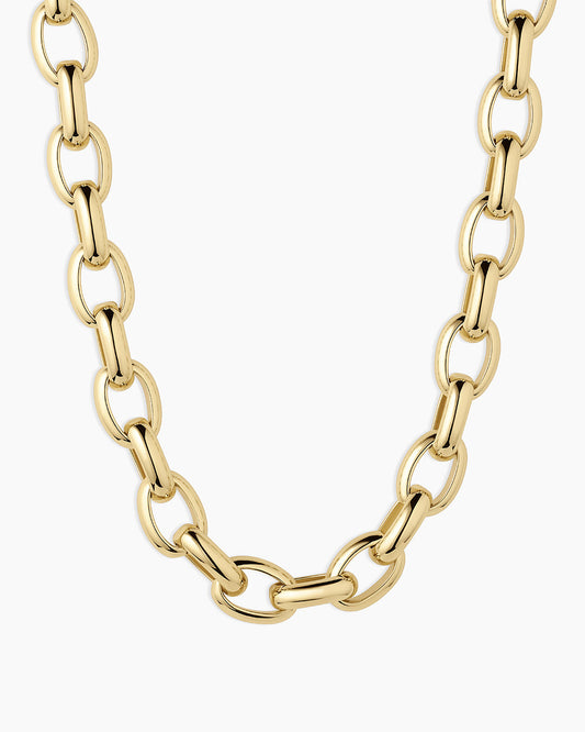 Avery Statement Necklace || option::18K Gold Plated
