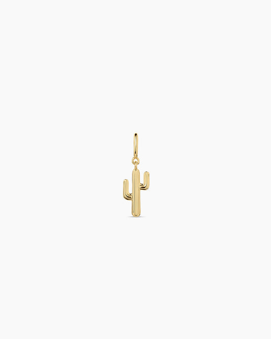Cactus Parker Charm || option::18K Gold Plated