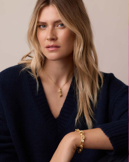 When Pigs Fly Parker Charm || option::18K Gold Plated