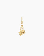 Dice Parker Charm || option::18K Gold Plated