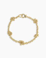 Knotty Bracelet || option::18K Gold Plated
