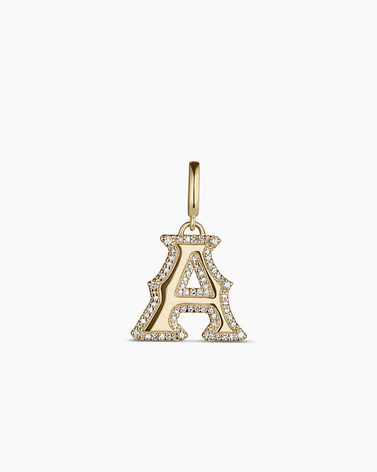 Diamond Era Alphabet Charm