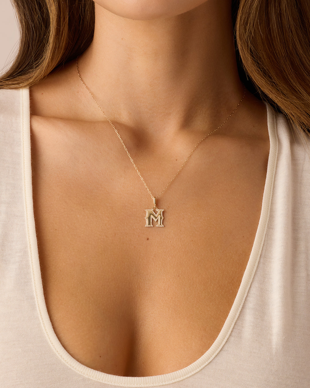 Diamond Era Alphabet Charm