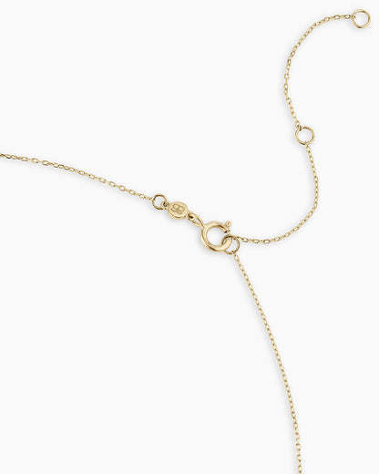 14k Gold It's a Boy Charm Necklace || option::14k Solid Gold