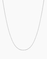 14k Solid White Gold