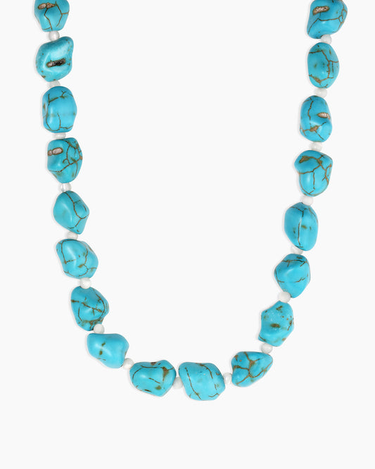 Turquoise Cove Necklace || option::18K Gold Plated
