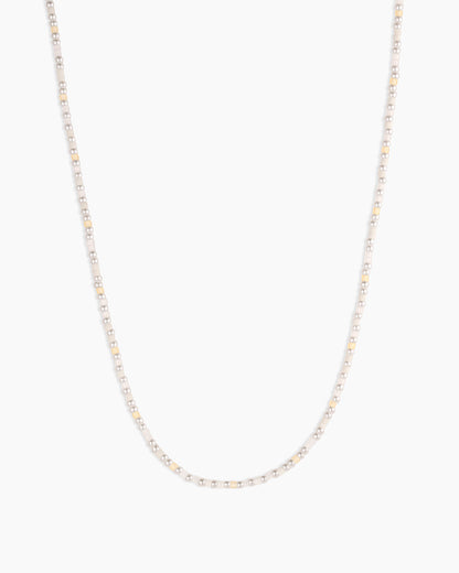 Harbor Necklace || option::18K Gold Plated, Pearl
