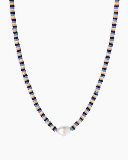 Harbor Pearl Necklace || option::18K Gold Plated