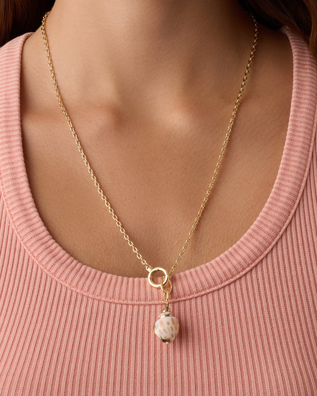 Tulip Shell Parker Charm