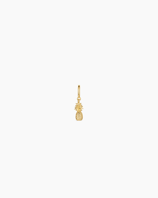 Pineapple Parker Charm || option::18K Gold Plated