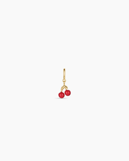 Cherry Parker Charm || option::18K Gold Plated