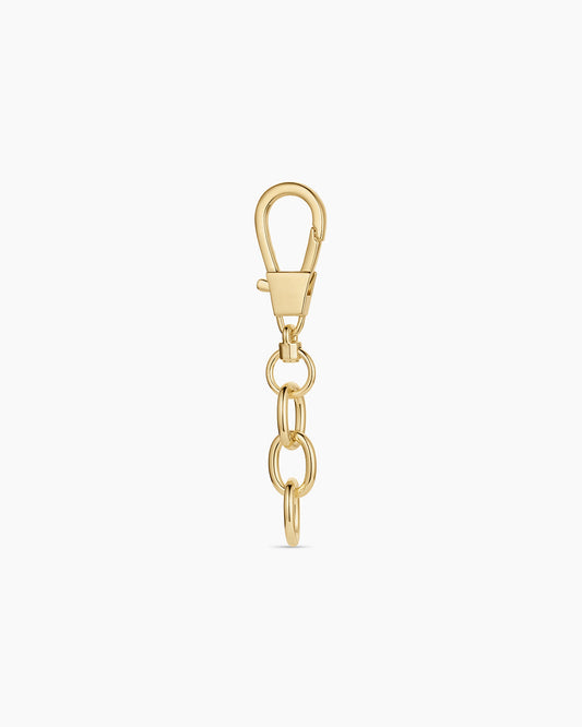 Custom Bag Charm Clasp || option::18K Gold Plated