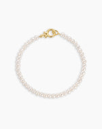 Lou Pearl Bracelet || option::18K Gold Plated