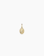 Diamond Beach Charm || option::14K Solid Gold