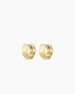 Paseo Wrap Huggies || option::18K Gold Plated