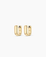Charlie Wrap Huggies || option::18K Gold Plated