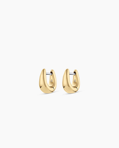 Banks Wrap Huggies || option::18K Gold Plated