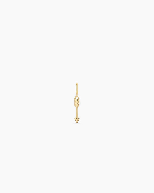 Arrow Parker Charm || option::18K Gold Plated