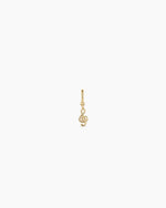 Clef Parker Charm || option::18K Gold Plated