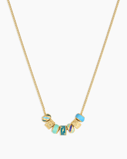 Lightning Strikes Necklace || option::18K Gold Plated