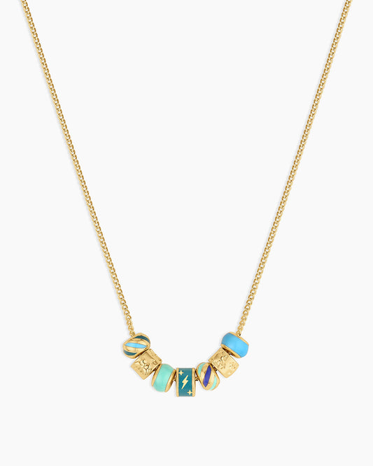 Lightning Strikes Necklace || option::18K Gold Plated