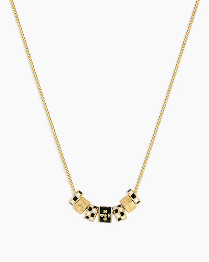 Lose Yourself Necklace || option::18K Gold Plated
