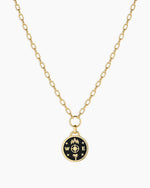 Lose Yourself Coin Necklace || option::18K Gold Plated