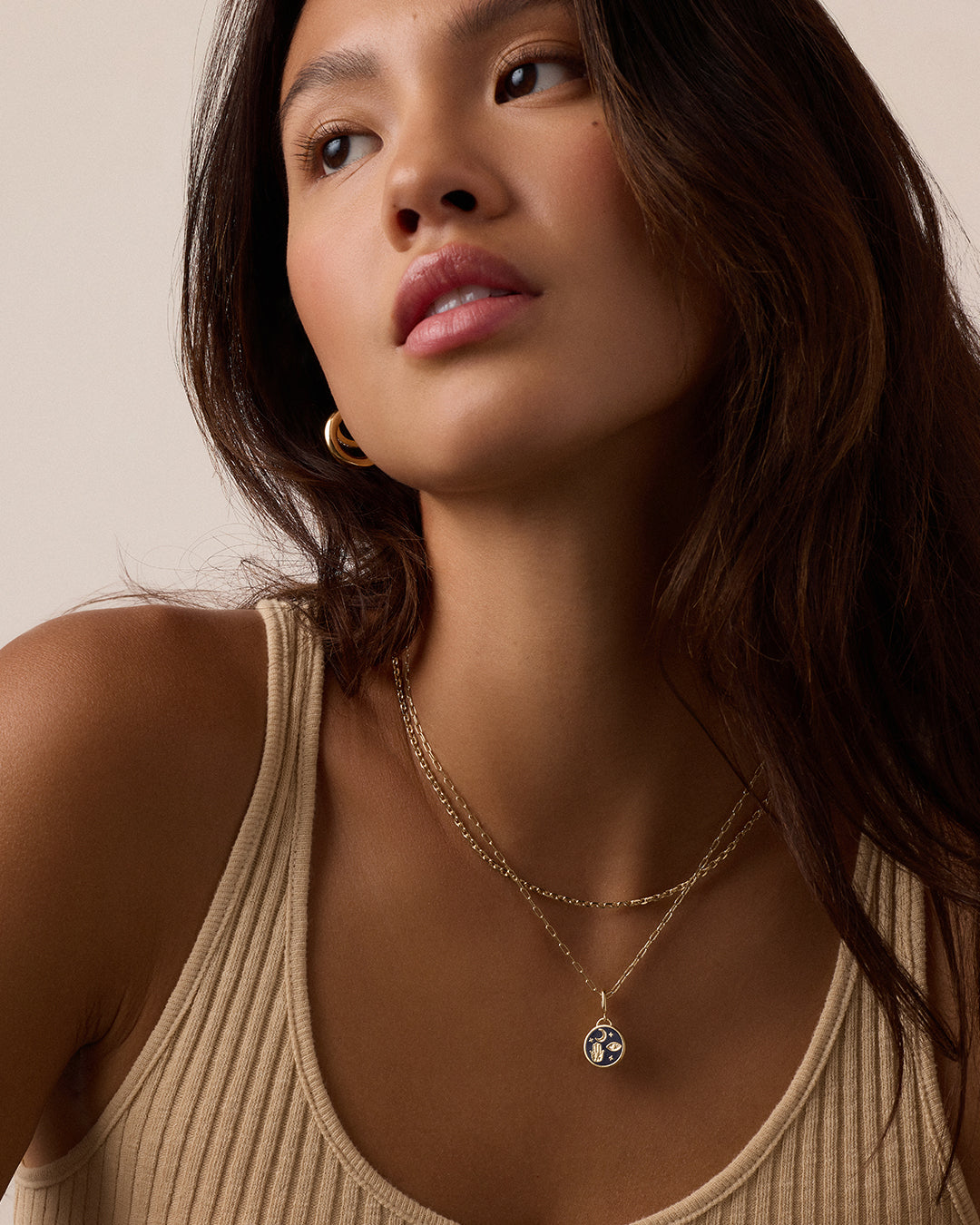 Good Vibrations Parker Charm || option::18K Gold Plated