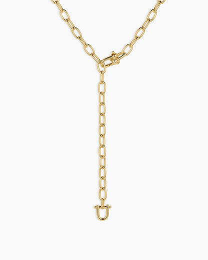 Atlas Lariat || option::18K Gold Plated