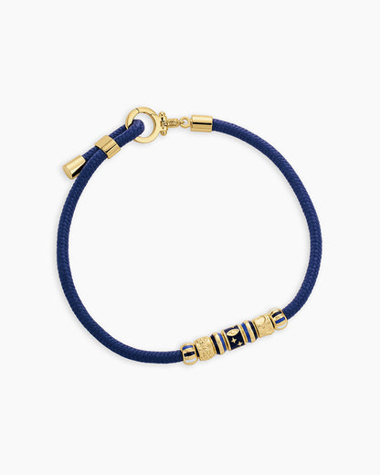 Good Vibrations Paracord Bracelet || option::18K Gold Plated